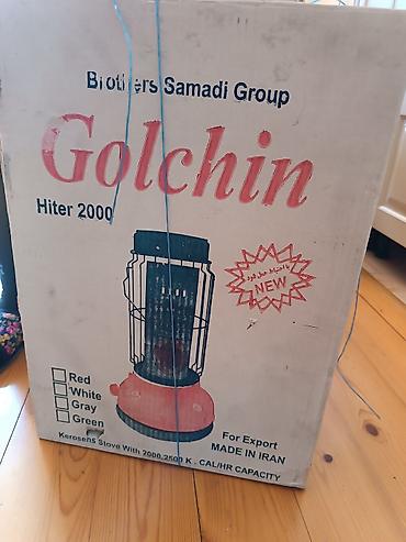peçka soba: Golchin Hiter 2000 kerosin sobası - Yanacaq: kerosin - İstehsal: İran — 4
