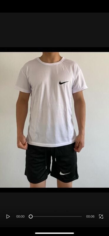 Спортивные костюмы: Мужской спортивный костюм, M (EU 38), L (EU 40), XL (EU 42), Nike, Новый, цвет - Белый, Самовывоз, Платная доставка at lalafo.kg Спортивные костюмы: Мужской спортивный костюм, M (EU 38), L (EU 40), XL (EU 42), Nike, Новый, цвет - Белый, Самовывоз, Платная доставка