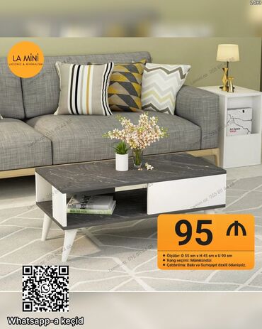 жалюзи баку: Mebel: La Mini salondan müasir üslublu qəhvə/jurnal masası - Dizayn