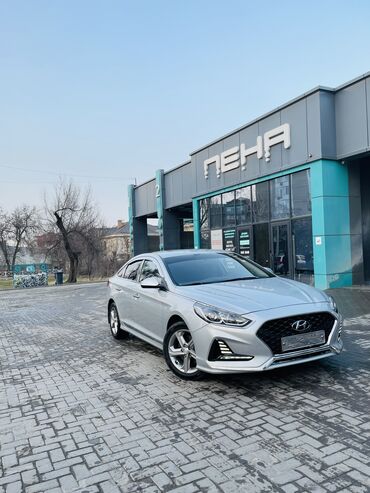 расрочка машина бишкек: Hyundai Sonata: 2018 г., 2 л, Типтроник, Газ, Седан