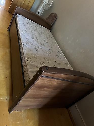 komforto mebel: Tək nəfərlik çarpayı və döşək dəsti - Ölçü: təxmini 90×190 sm tək — 2