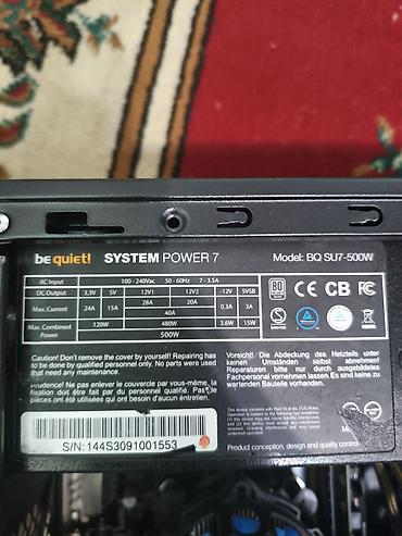 socket 1155: Компьютер, ядер - 4, ОЗУ 8 ГБ, Для работы, учебы, Б/у, Intel Core i5, HDD + SSD — 10