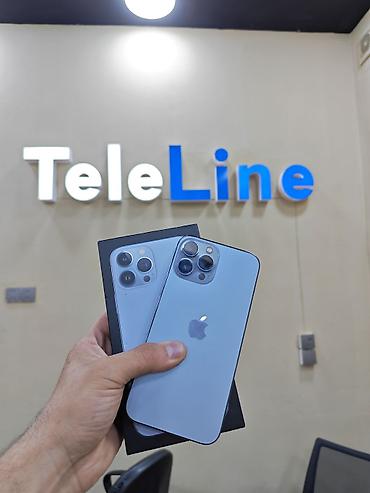 IPhone 13 Pro Max, 128 GB, Sierra Blue, Zəmanət, Simsiz şarj, Face ID lalafo.az -da IPhone 13 Pro Max, 128 GB, Sierra Blue, Zəmanət, Simsiz şarj, Face ID