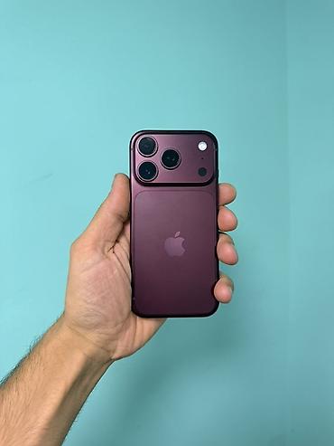 IPhone 18 Pro, 256 GB, Bordo, Face ID lalafo.az -da IPhone 18 Pro, 256 GB, Bordo, Face ID