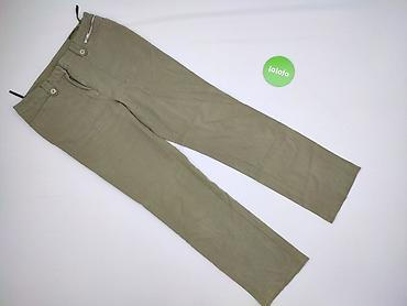 pull on trousers h: Spodnie materiałowe damskie, rozmiar L — 2