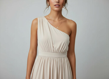sukienka na wesele odkryte ramiona: Katniss, Women`s dress, size S (EU 36)