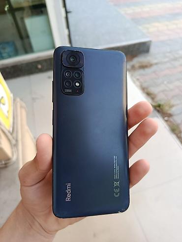 not 11 ekran: Redmi Note 11S, 128 GB, rəng - Mavi, Qırıq — 1