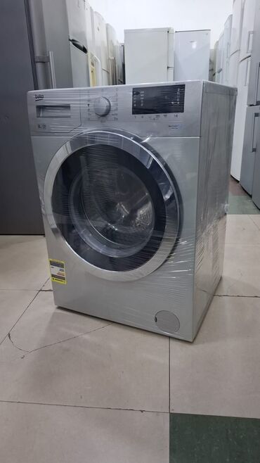diş ağardan: Beko ön yükləməli paltaryuyan maşın - Rəng: gümüş/silver korpus, xrom