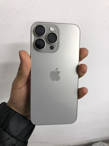 сама зарядка: IPhone 15 Pro Max, Б/у, 256 ГБ, Серебристый, Коробка, Чехол, Зарядное устройство, 100 %