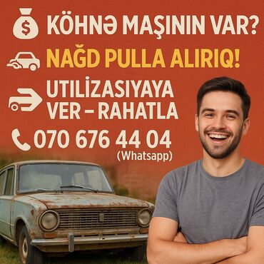 авто под выкуп бишкек: İstənilən köhnə maşını alırıq! Modeli, ili Fərq etmir Çürük, əzilmiş