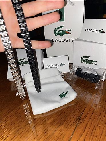 lacoste komplet trenerka muska: Lacoste muška narukvica – metalna karika - Brendirana narukvica sa — 5