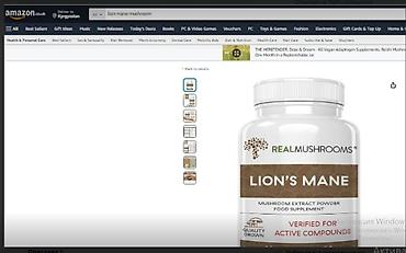 Витамины и БАДы: США Экстракт Ежовник гребенчатый он же Львиная грива капсулы Чистый — 8