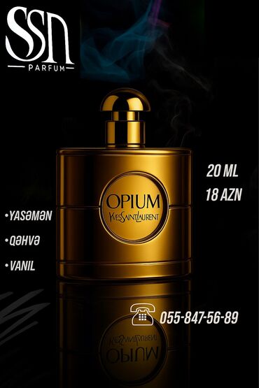 black afgano parfum: Black Opium — Qadınlar üçün Cazibədar Tester Ətir (20 ml) Məzmun