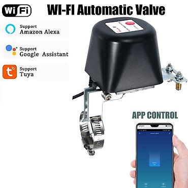 18v: Tuya WiFi Ağıllı Su və Qaz Kranı Nəzarətçisi | Smart Valve Controller — 1