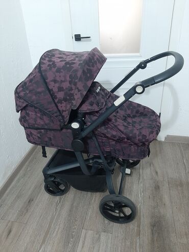 hot mom коляска цена: Коляска, цвет - Фиолетовый, Б/у