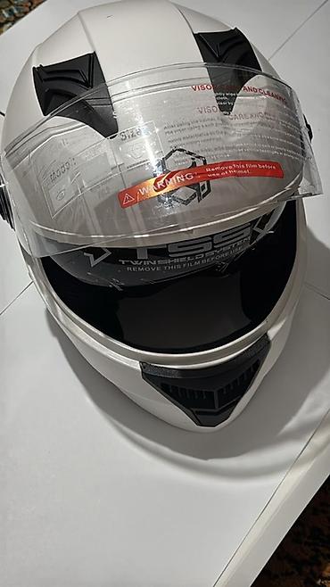 agv s: Мотоциклетный шлем интегрального типа AXX (белый матовый) - Корпус — 3