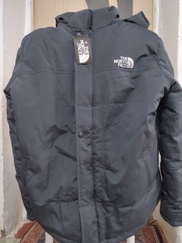 the north face куртка бишкек: Эркектердин курткасы, 5XL (EU 50), The North Face, Жаңы, түсү - Боз, Акылуу жеткирүү