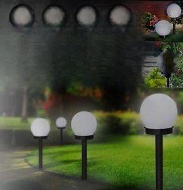 sadnice jagode: SOLARNE LAMPE KUGLE SET 4 KOMADA NOVO AKCIJA | Cene nisu fiksne — 5