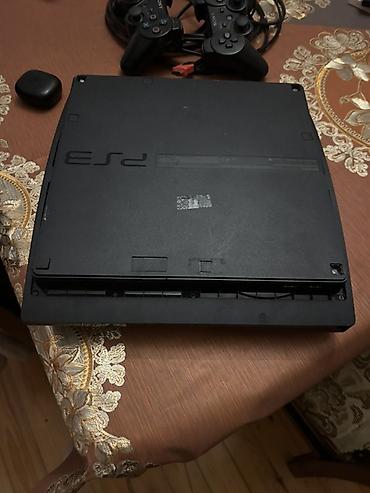 ps 3 cd: Məhsul: Sony PlayStation 3 (PS3) Slim oyun konsolu + aksesuarlar — 2