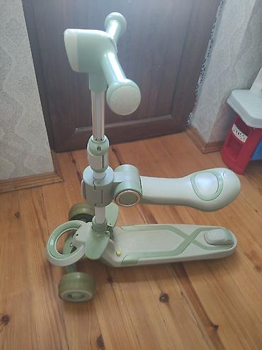 electric scooter qiymeti: Uşaq üçün 3 təkərli skuter – çoxfunksiyalı model - Rəng: açıq — 1