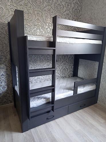 tek çarpayi: Oğlan və qız üçün, Yeni, Çarpayı, Matras ilə, Siyirməli, Taxta — 1