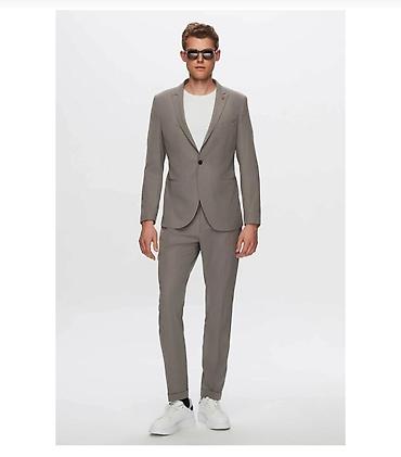 damat: DAMAT TWEEN 52 razmer Kişi kostyum dəsti – polklassik, açıq-boz rəng — 2