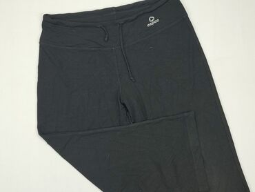 legginsy czarne gym glamour: 3/4 Trousers, 2XL (EU 44), condition - Good