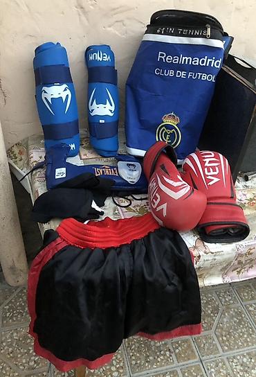 real madrid: Boks/Muay-Thai/Döyüş idmanı üçün komplekt dəst Tərkib: - Venum — 1