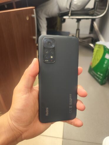 телефон режим нот 11: Redmi, Redmi Note 11, 128 ГБ, цвет - Черный, 2 SIM