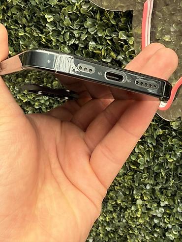 iphone adaptor: IPhone 15 Pro, 128 GB, Qara, Barmaq izi, Face ID — 8