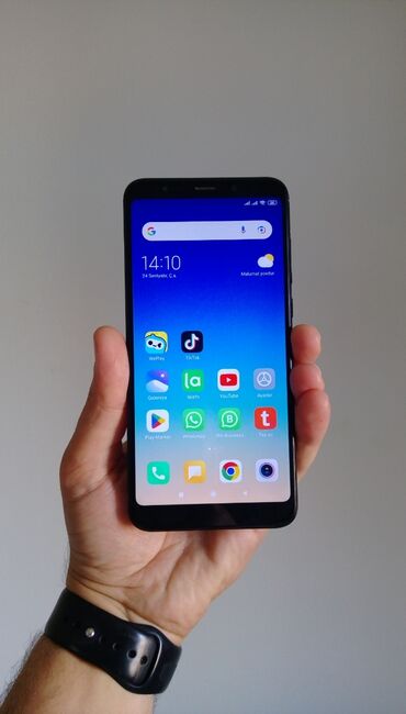 xiaomi note 12: Xiaomi Redmi 5 Plus, 64 GB, rəng - Qara