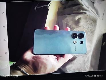 retro mobil: Redmi Note 13, 128 GB, rəng - Mavi, Barmaq izi — 2