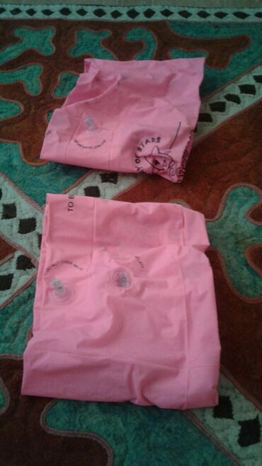 детский комбинезон ош: Надувные нарукавники для плавания, бассейна. розовый цвет
