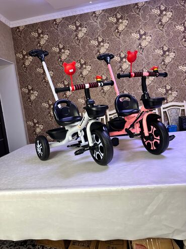коляска вело: Коляска, цвет - Розовый, Новый