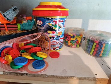 Игрушки: Пазлывсе за 500 сом Пушистые шарики, игра крестик нолик, мозаика и — 5