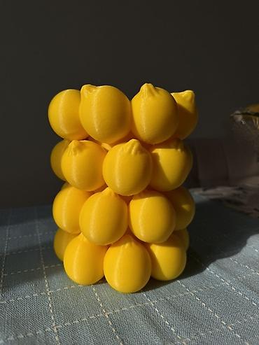 Вазы: 🍋 Декоративная ваза «Лимоны» Оригинальная декоративная ваза в виде — 2