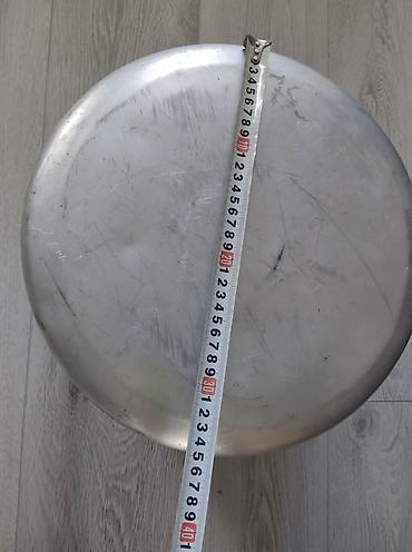 aluminium qazanlar: Alüminium qazanıncı (kütləvi bişirmə üçün) - Material: qalın divarlı — 2