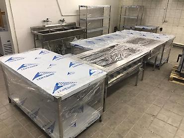 id store: Столы, стеллажи из нержавейки — 9