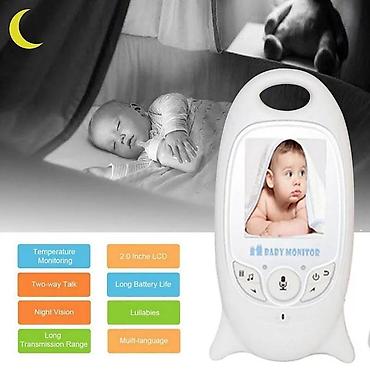 Видеоняни: Видеоняня радионяня Baby Monitor VB601 ночное видение и термометр — 18