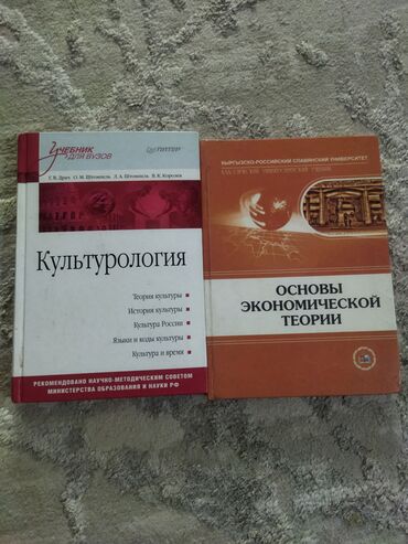 Другие учебники: Книги для университета. в отличном состоянии. обе за 200 сом