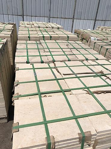 Фасадные плиты Сары-Таш (Травертин): Сарыташ 2 слой Таш камень облицовочный камень сарыташ — 5