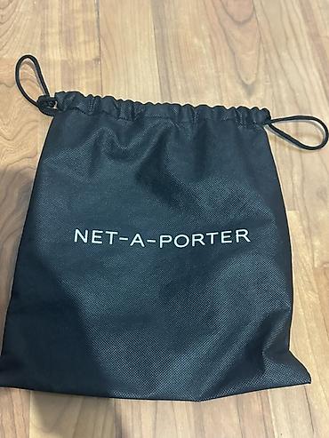Çantalar: NET-A-PORTER brendli saxlama torbası - Rəng: qara - Üst hissəsi iplə — 1