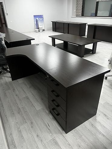 шкаф офисний: Комплект офисной мебели, Новый, ДСП, цвет - Коричневый — 5