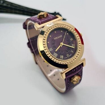qizil saatlar instagram: Новый, Наручные часы, Versace, цвет - Золотой