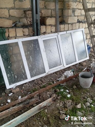 Plastik qapılar: Plastik pecereler qapilar muxtelif olcude var demir qapi dsrvazalar — 12