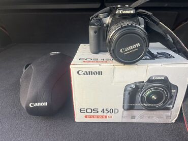 продам фотоаппарат canon: Canon EOS 450D DSLR fotoaparat dəsti. Xaricdə alınıb. İdeal
