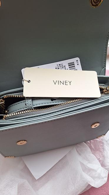 smart folio: Сумка через плечо VINEY, двухцветная - Размеры: 20 × 12,5 × 7,5 см - — 7