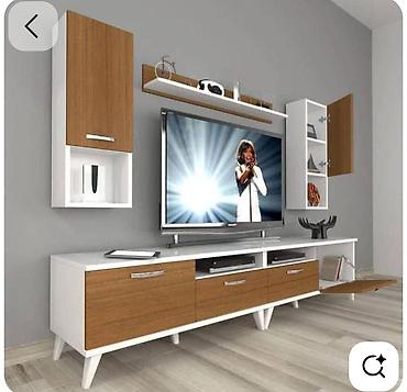 qapı pultu: Yeni, Düz TV altlığı, Polkalı, Laminat — 1