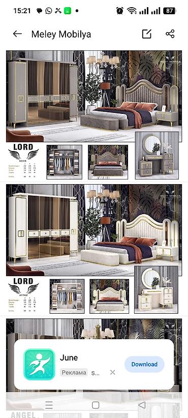 Yataq otağı dəstləri: İkinəfərlik çarpayı — 10