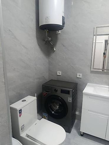 квартира с панорамными окнами: 1 комната, 37 м², Кок-Жар мкр Элитка, 10 этаж, Дизайнерский ремонт — 7
